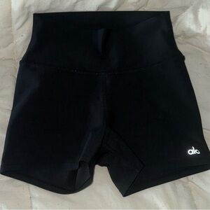 Alo spandex black shorts medium